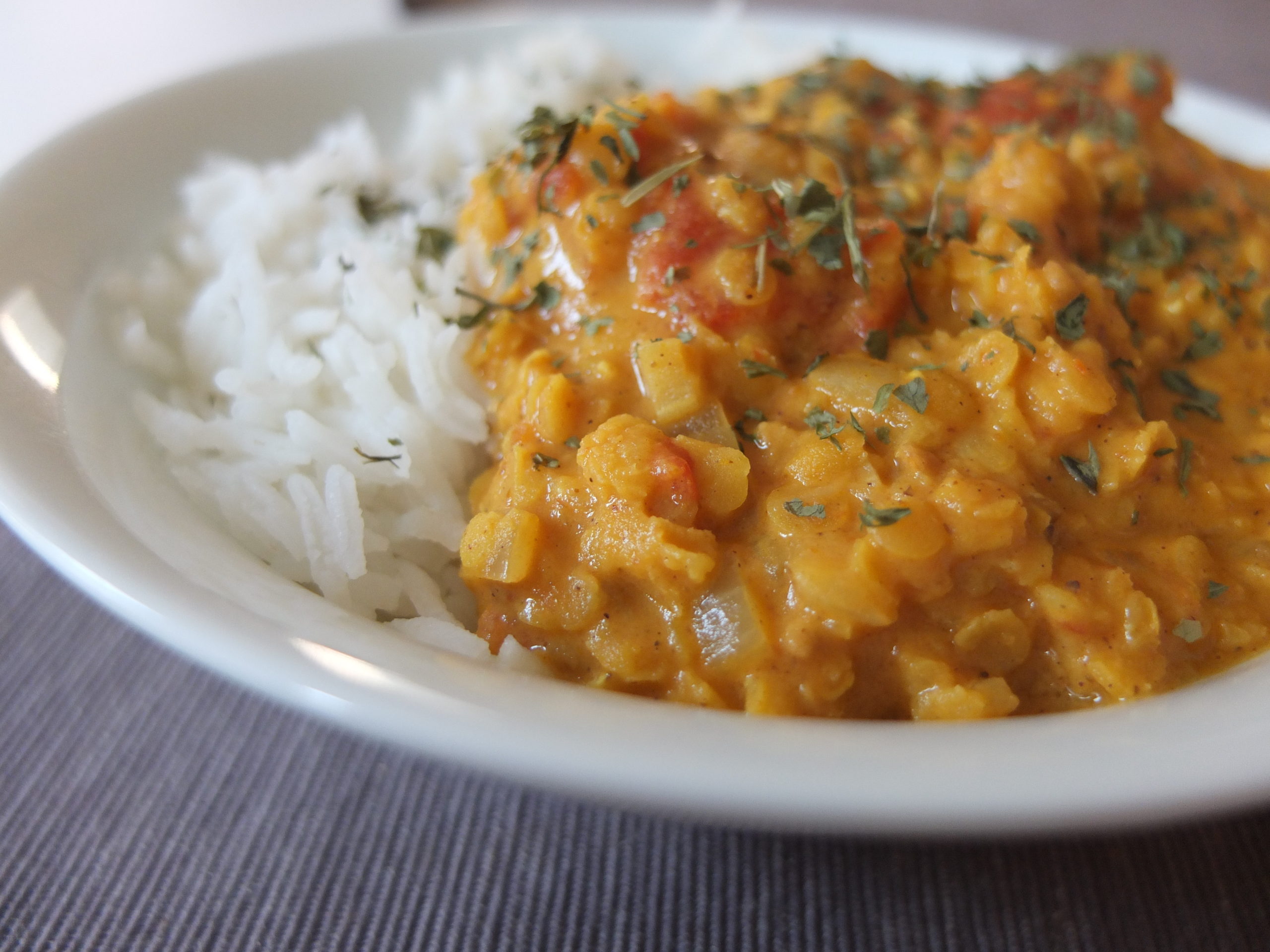 Linsen Curry – Cuisinenbomber