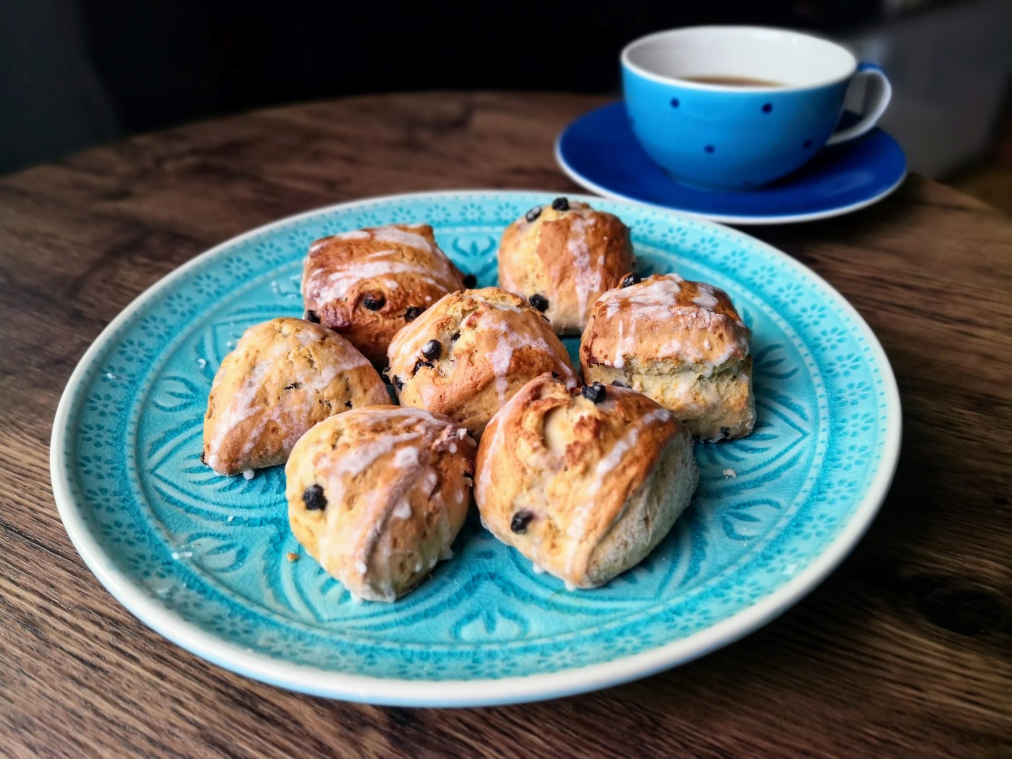 Blueberry-Lemon-Scones