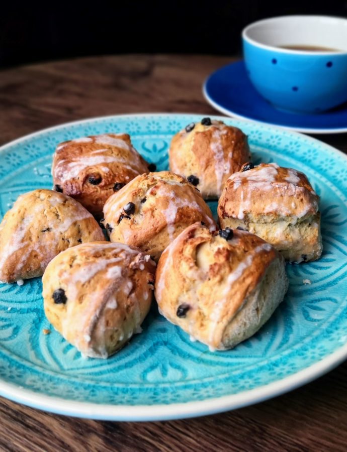 Blueberry-Lemon-Scones