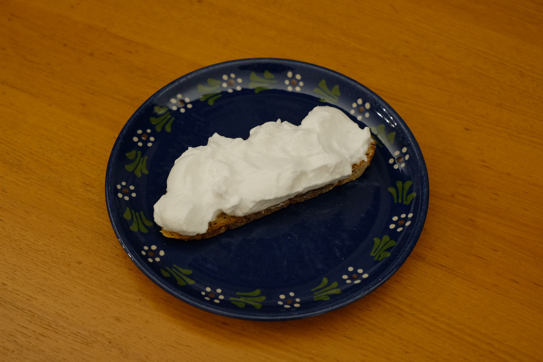 Marshmallow-Fluff auf Brot