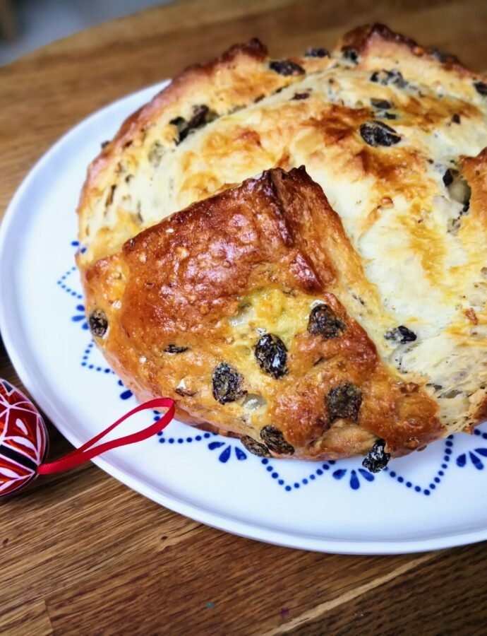 Osterbrot über Nacht