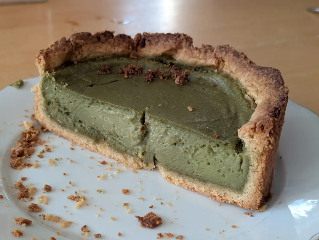 Matcha-Käsekuchen